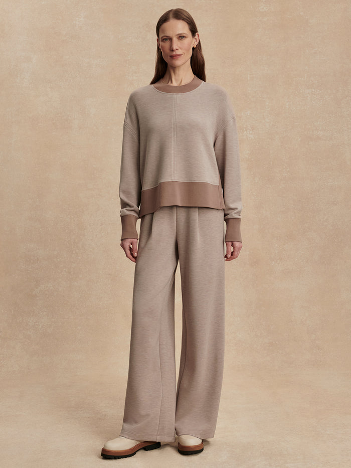 Taupe Marl/ Ginger Snap