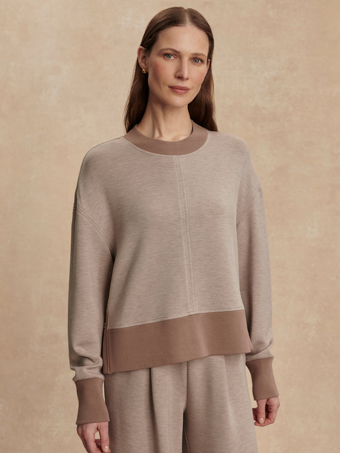 Taupe Marl/ Ginger Snap