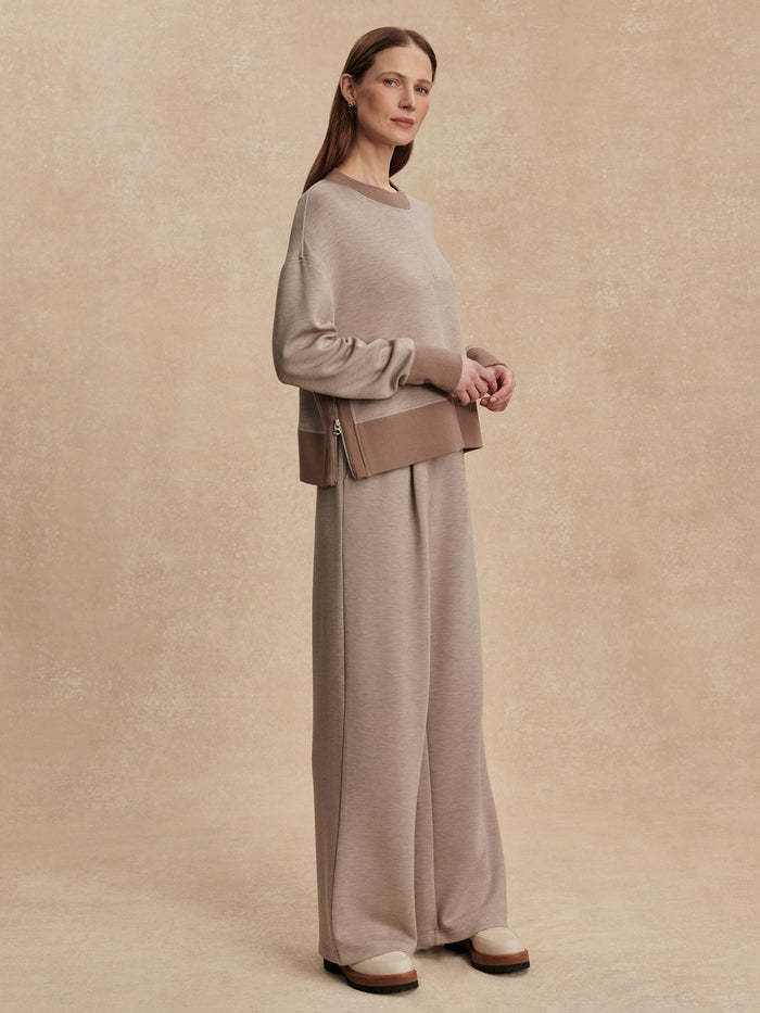 Taupe Marl/ Ginger Snap