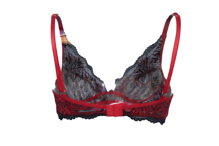 Pomegranate Love Comfy Lace Bralette - Carol Coelho Intimates