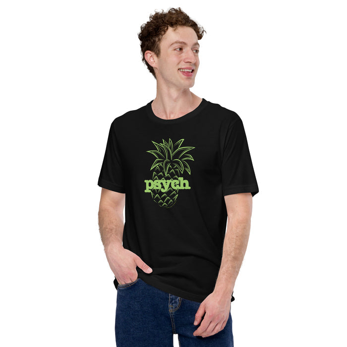 Psych Pineapple T-Shirt lifestyle product angle