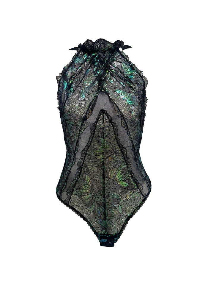 Psyche Halter Bodysuit - Carol Coelho Intimates