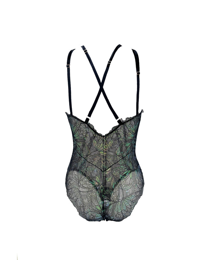 Psyche Halter Bodysuit - Carol Coelho Intimates