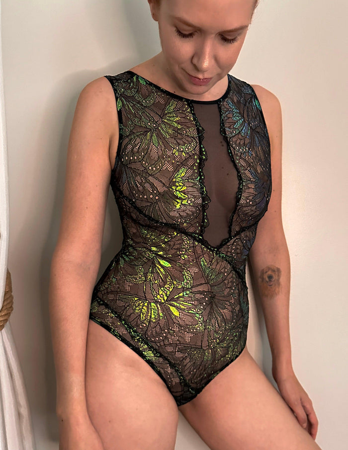 Psyche Sleeveless Bodysuit (Standard and Boost) - Carol Coelho Intimates