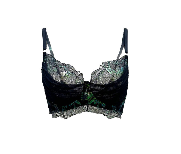 Psyche Underwire Draped Bra - Carol Coelho Intimates
