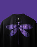 Purple Dragonfly Navy T-Shirt