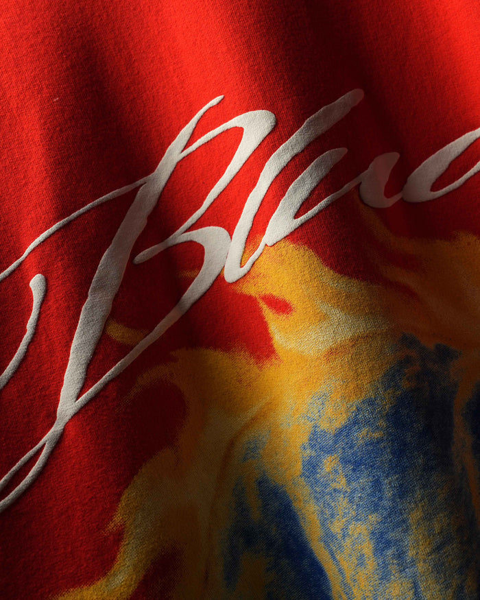 Screen Printed Red T-Shirt