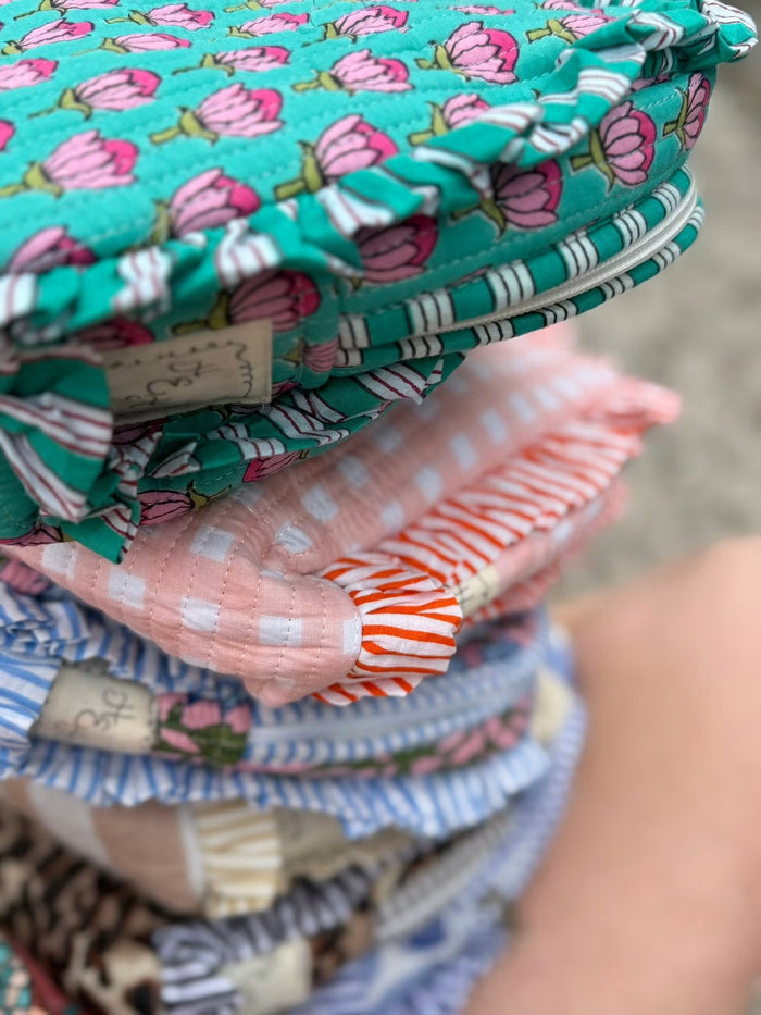 Quilted Cosmetic Bag
