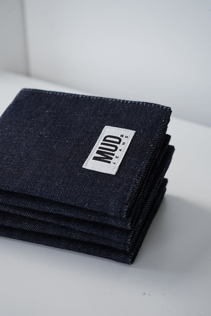 Raw Indigo Denim Passport Cover