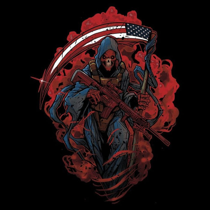 Grunt Style Reaper Fury T-Shirt - Black artwork