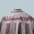 Red Plaid And Petals Shirt