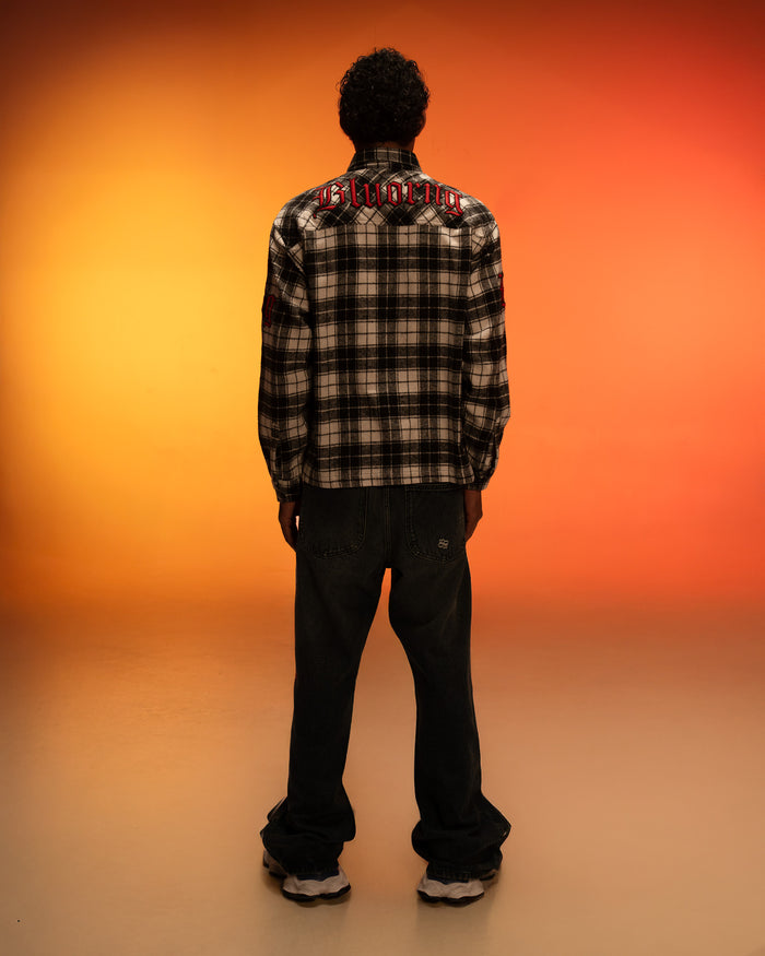Redline Plaid Shacket