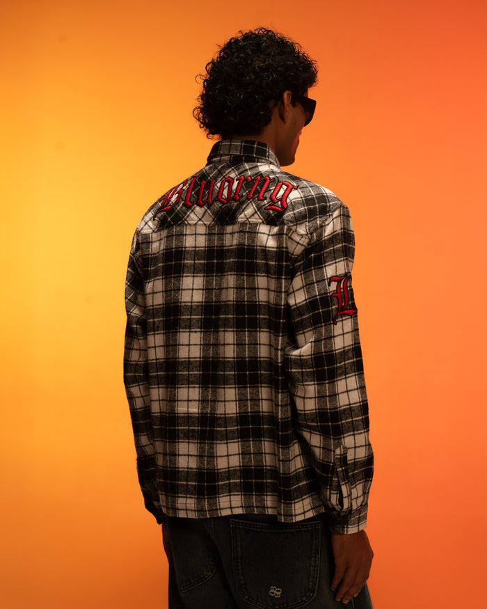 Redline Plaid Shacket