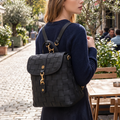Rosie Black Mini Backpack