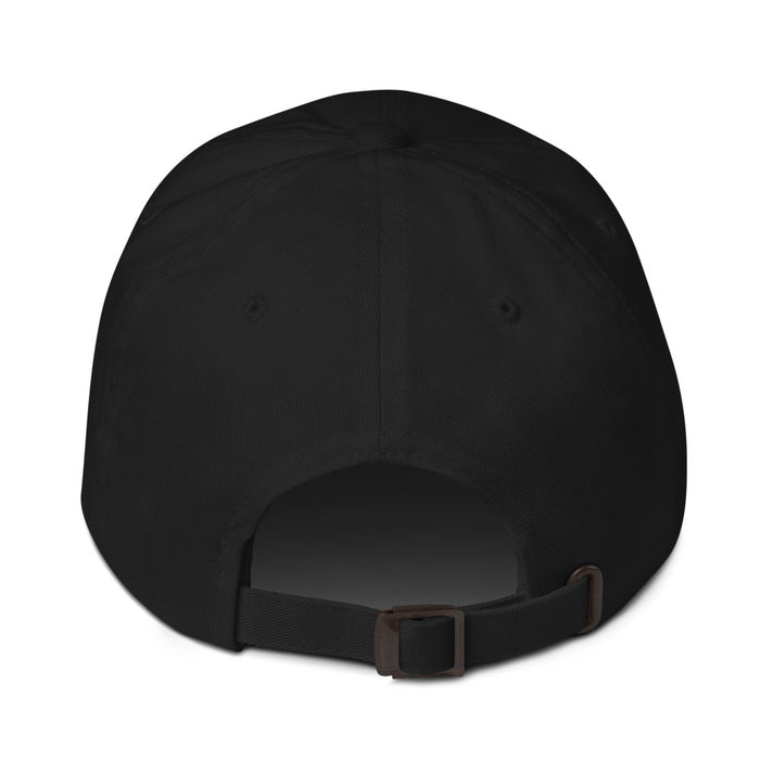Interior view of the 6-panel unstructured construction and cotton twill lining of the cap