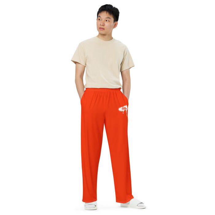 Elastic waistband and drawstring detail on Rotten Tomatoes lounge pants