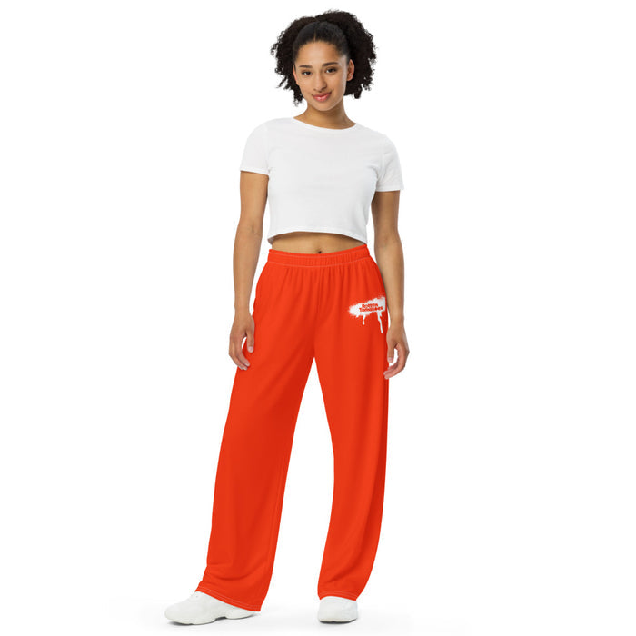 Back view of Rotten Tomatoes lounge pants in relaxed unisex fit