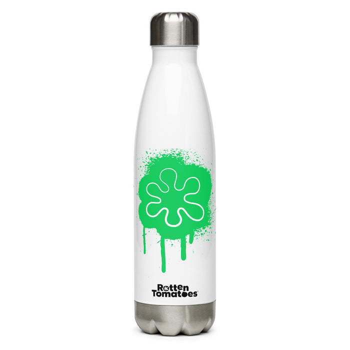 Profile view of the insulated water bottle showing the leak-proof cap and double-wall construction