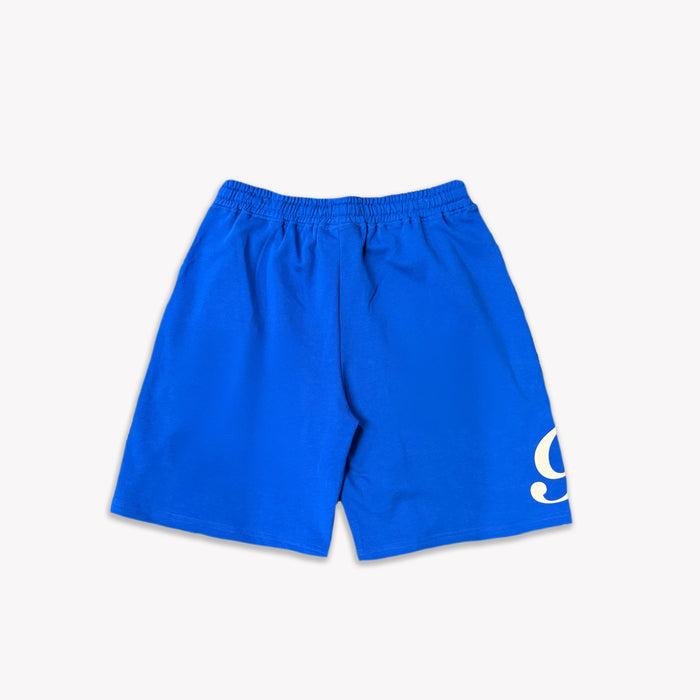 Royal Blue Shorts With Adjustable Drawstrings