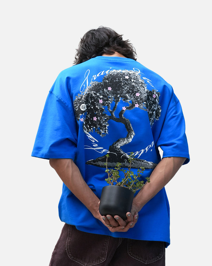 ROYAL BLUE BONSAI T-SHIRT - Relaxed Fit T-Shirt