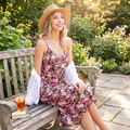 Serena Floral Maxi Dress