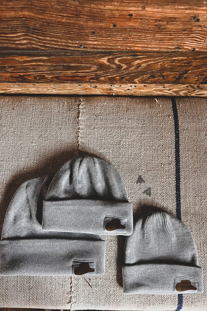 Silver Belly Beanie