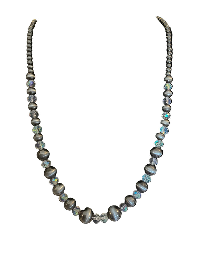 Single Strand Concho Necklace