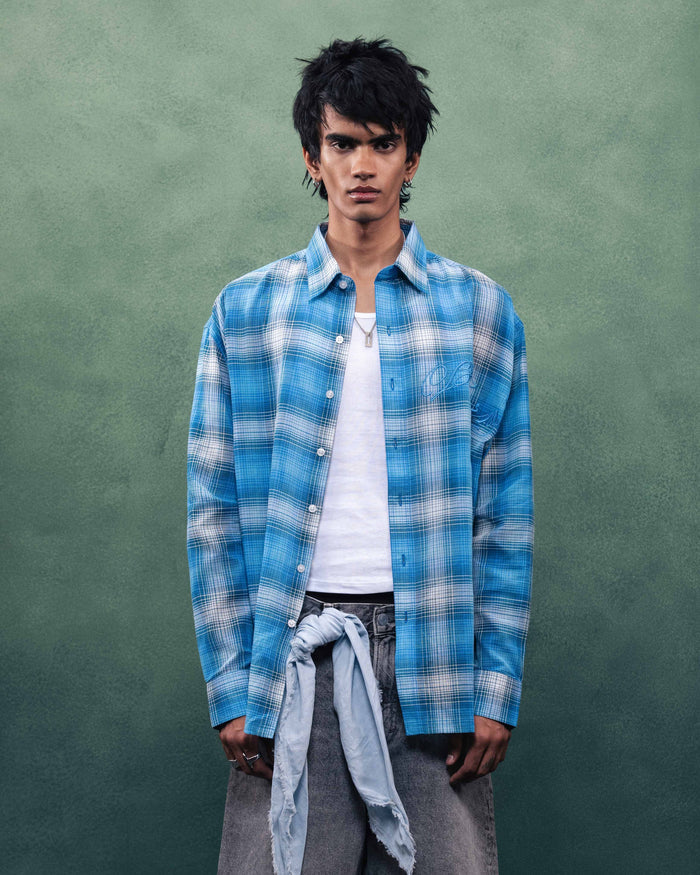 Skywash Plaid Shirt