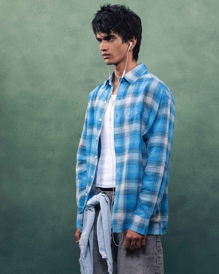 Skywash Plaid Shirt