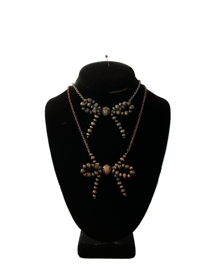 Small Chain Navajo Bow Necklace