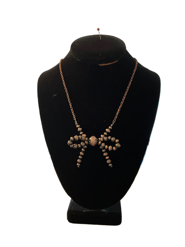 Small Chain Navajo Bow Necklace