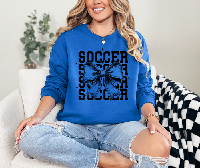 Soccer, Soccer, Soccer- Bow