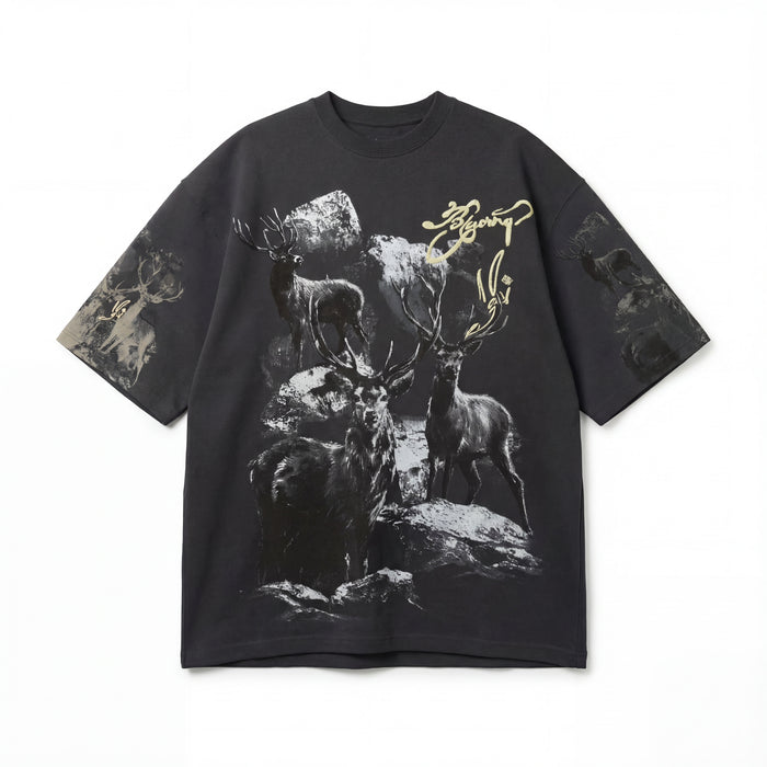 Stag Valley Boxy T-Shirt