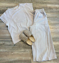 Stone Quilted Bottoms