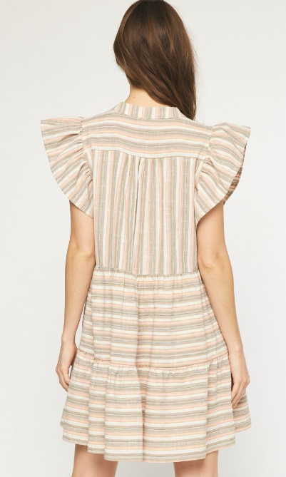 Striped Mini Dress