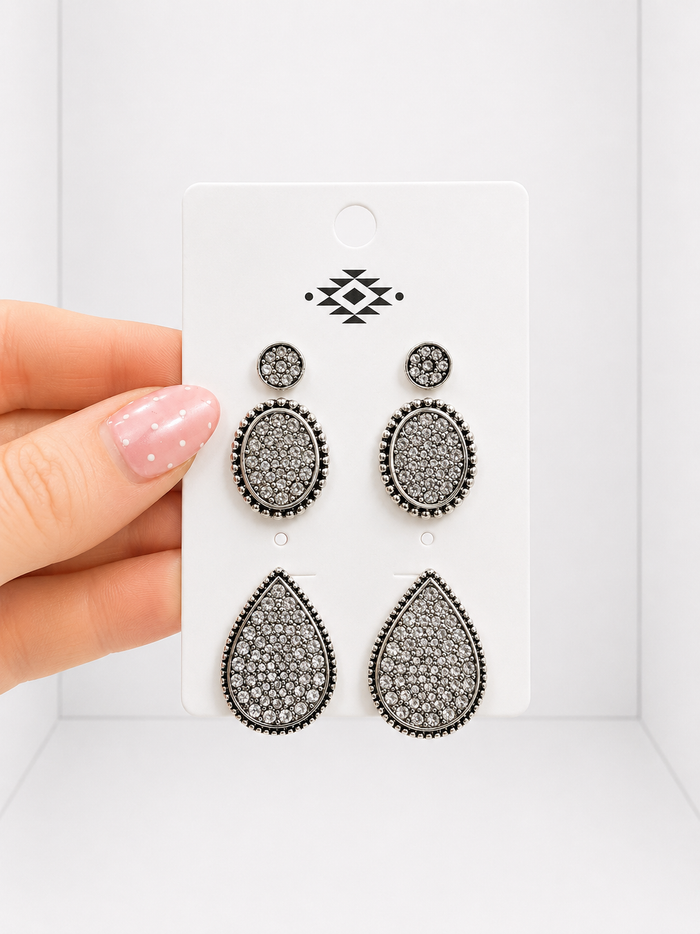 Stud Set Earrings