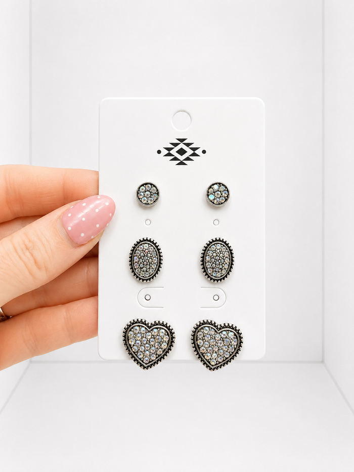 Stud Set Earrings