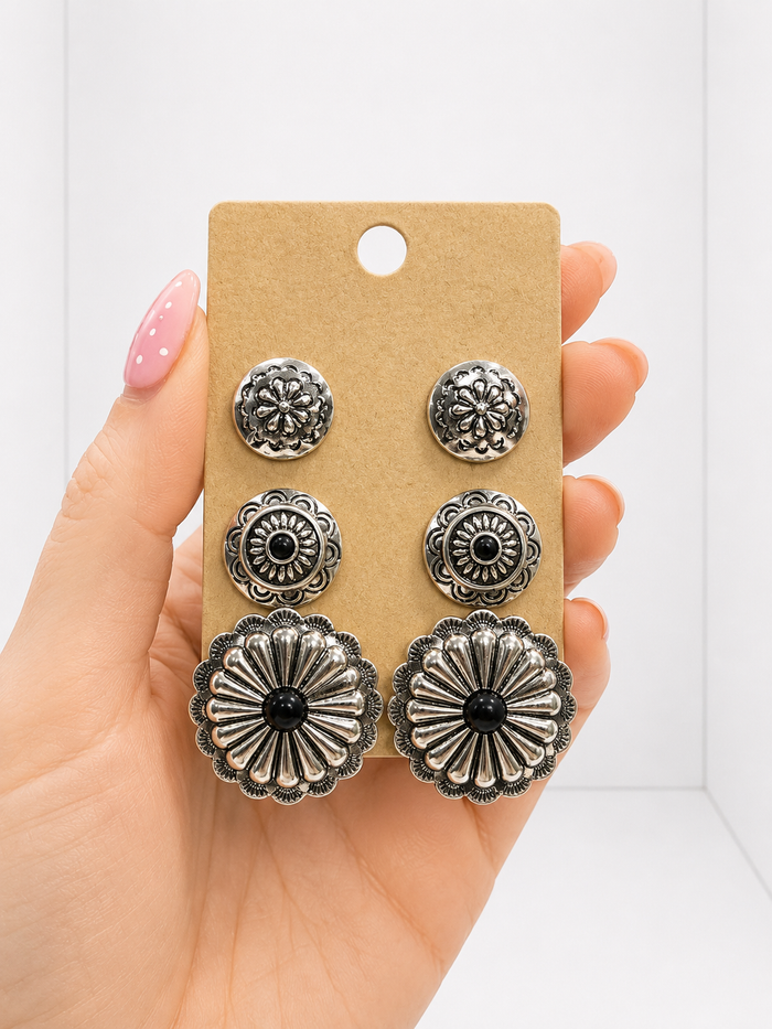 Stud Set Earrings
