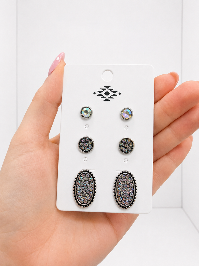 Stud Set Earrings