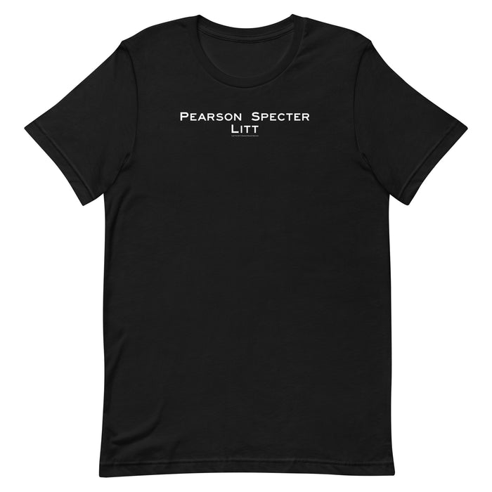 Suits Pearson Specter Litt T-Shirt front view showing graphic design