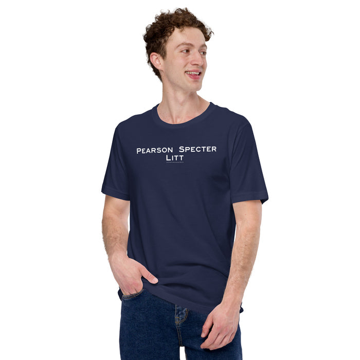 Back view of Suits Pearson Specter Litt T-Shirt