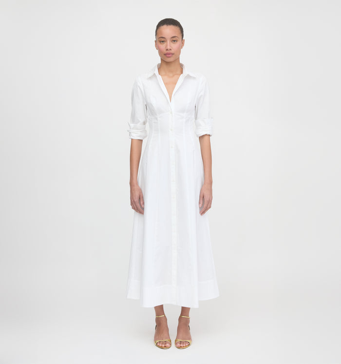 The Alandra Dress - White