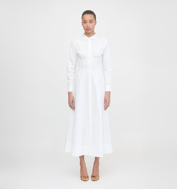 The Alandra Dress - White