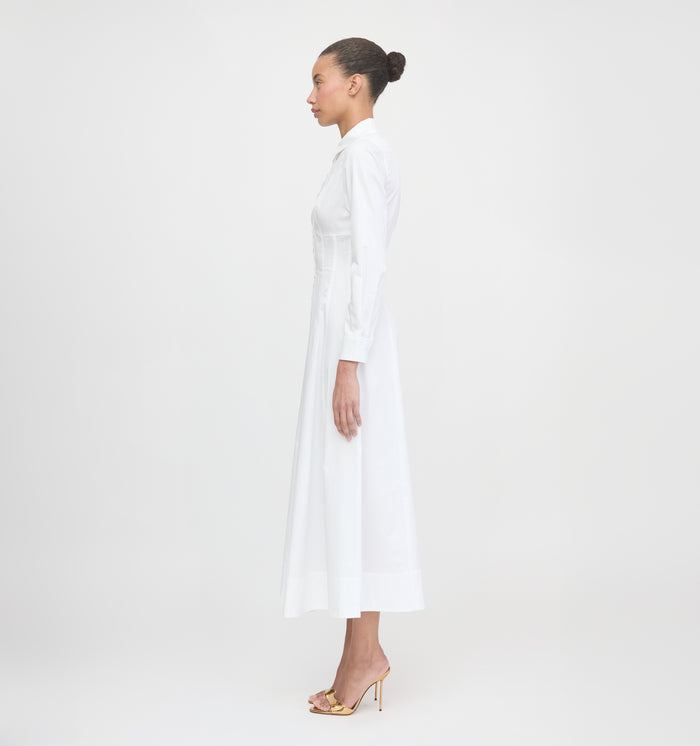 The Alandra Dress - White
