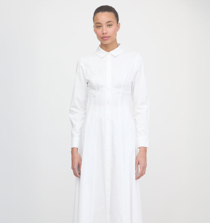 The Alandra Dress - White