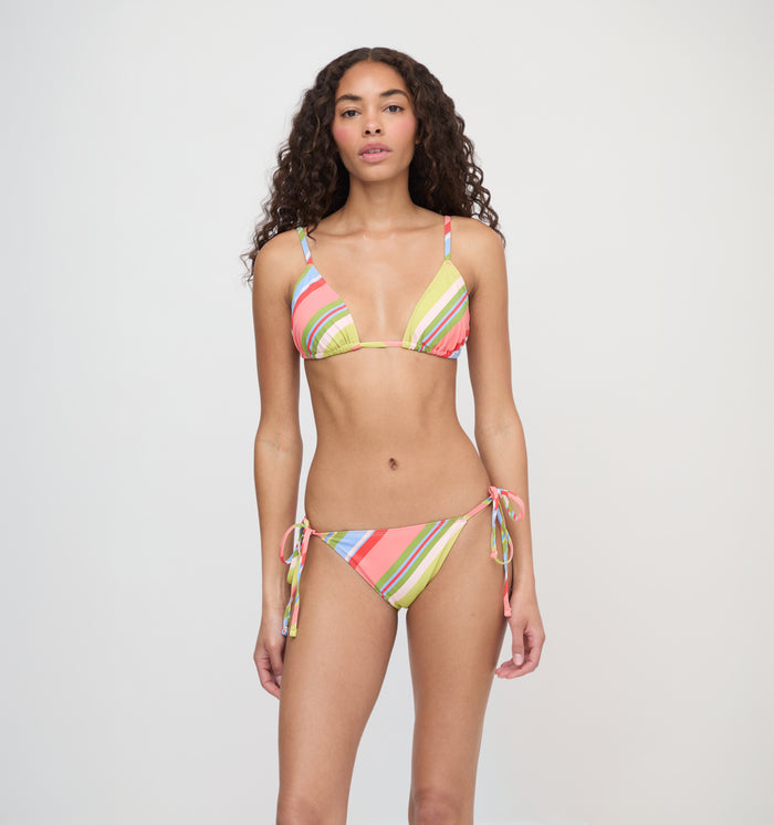 The Alessia Bikini Set - Sherbet Stripe