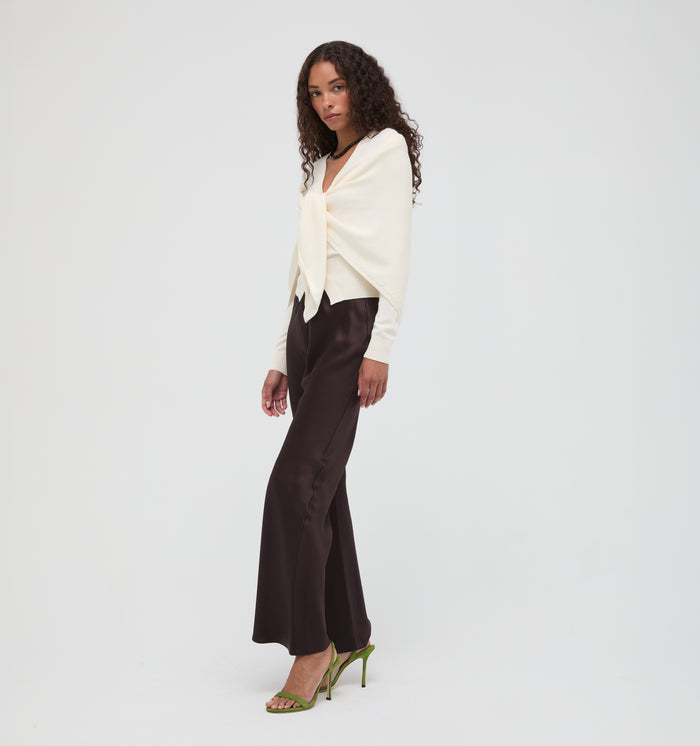 The Amal Cardigan - Antique White