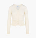 The Amal Cardigan - Antique White