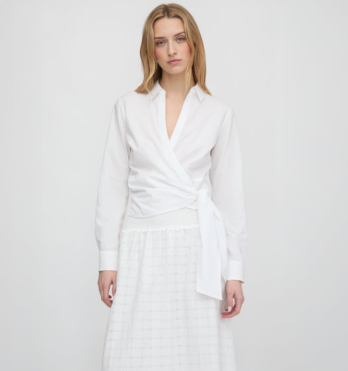 The Amaris Top - White
