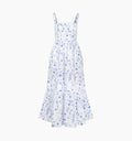 monogram: blue-botanical